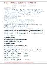 Tài liệu Toán 8 - Nghiệm của đa thức một biến